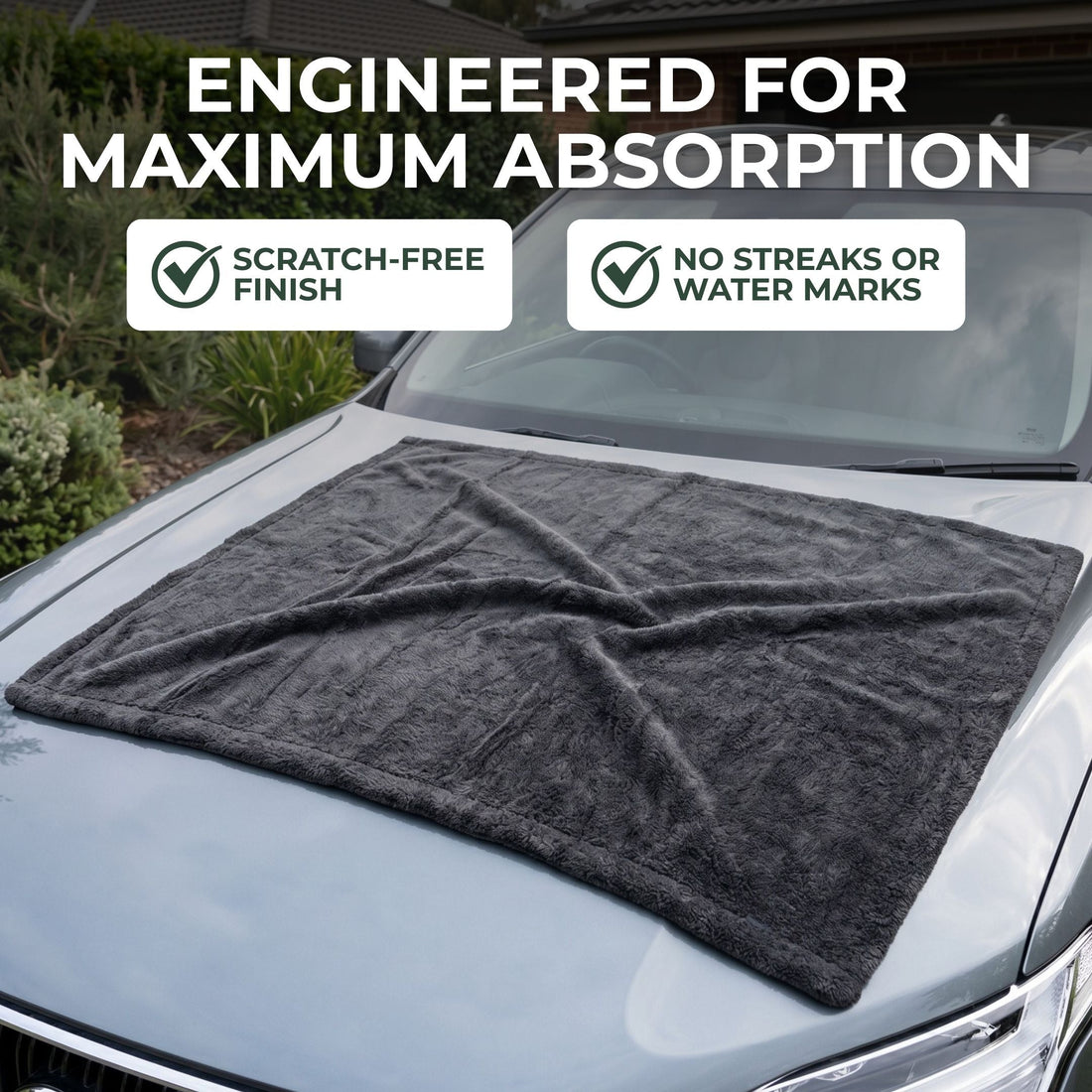 Mammoth Towel – 1300 GSM Car Cleaning & Drying Cloth (90×60 cm)