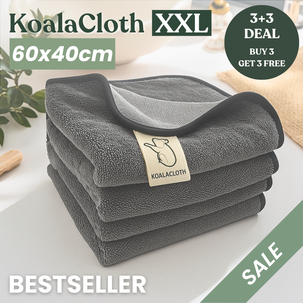 XXL Bundle (60x40cm) – Streak-Free Cleaning With Just Water