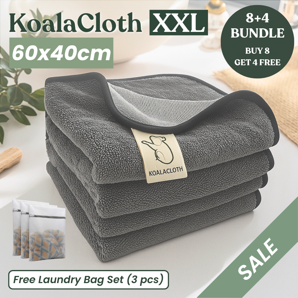 XXL Bundle (60x40cm) – Streak-Free Cleaning With Just Water