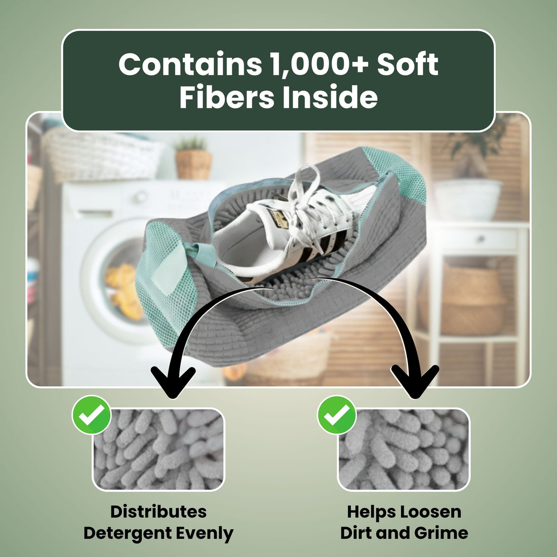 Fresh Shoe Laundry Bag β Brings Your Shoes Back to Life