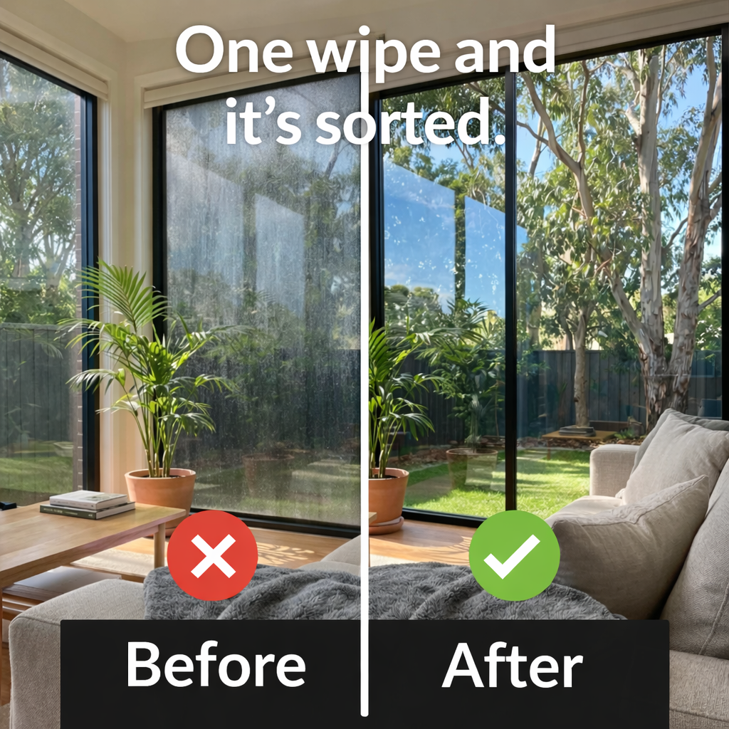 XXL — Window & Glass Door Cleaning Cloth (60×40 cm)