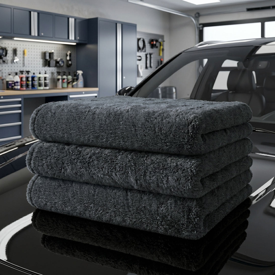 Mammoth Towel – 1300 GSM Car Cleaning & Drying Cloth (90×60 cm)