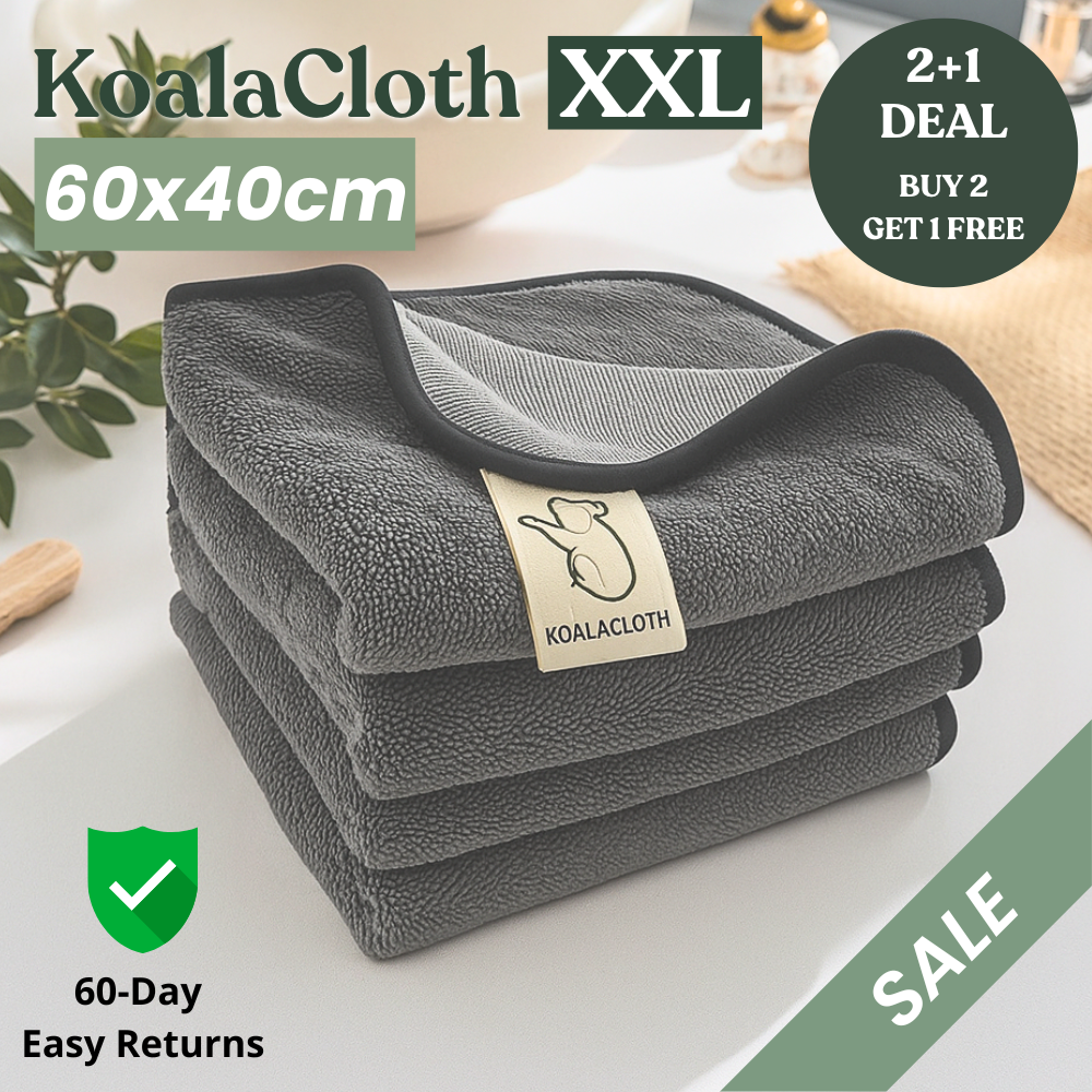 XXL Bundle (60x40cm) – Streak-Free Cleaning With Just Water